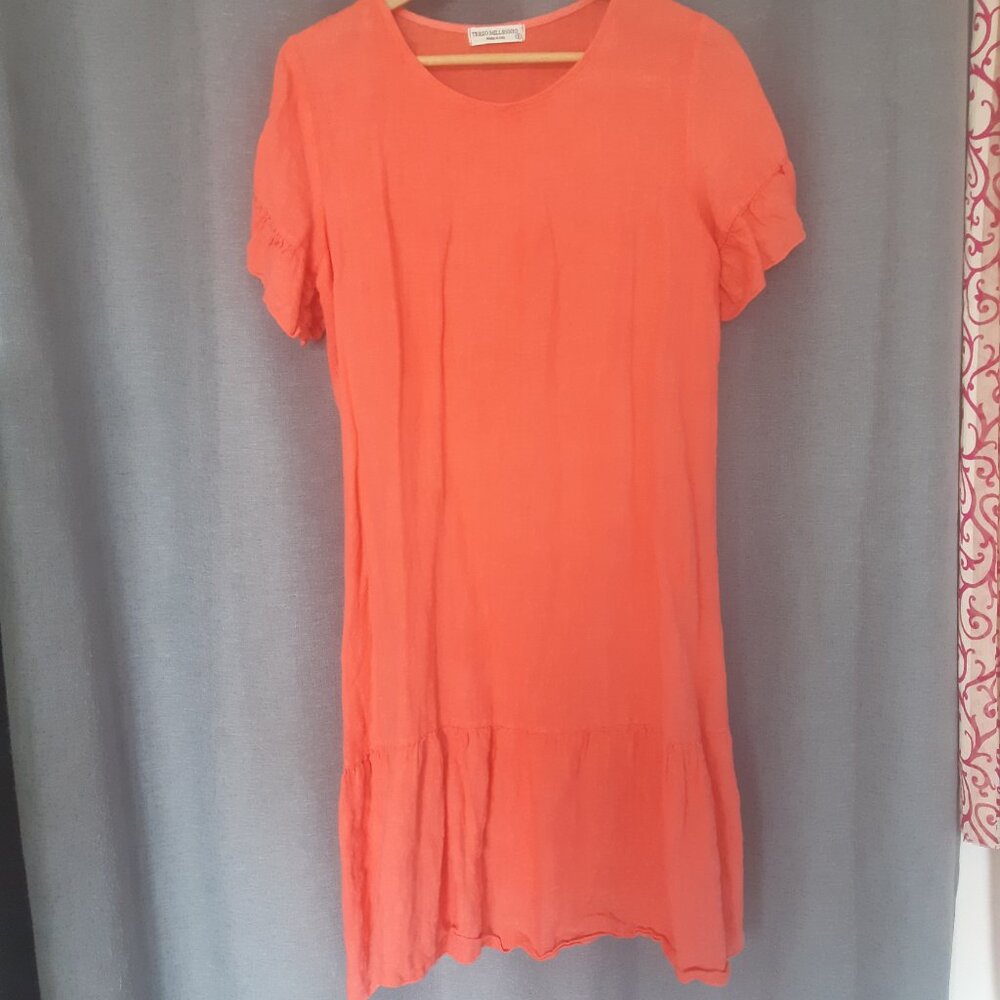 Women's dress 100% linen